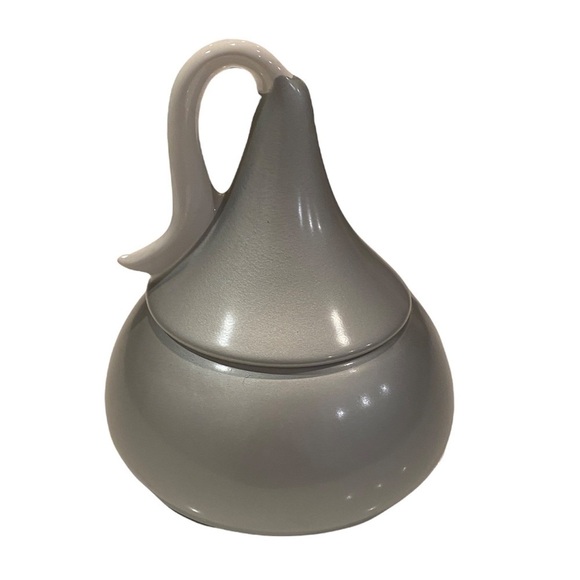 HERSHEY'S KISSES 100th Anniversary Silver Candy Dish HTC 2007 Collector Item - Picture 3 of 8